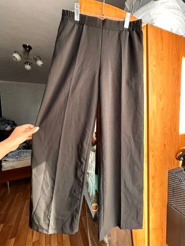 Классические женские брюки прямого кроя 🔻29рр - Цвет: чёрный - at lalafo.kg Классические женские брюки прямого кроя 🔻29рр - Цвет: чёрный -