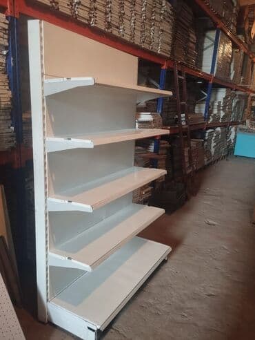 Витрины, стеллажи, полки торговые металлические б/у, полка магазинная at lalafo.kg Витрины, стеллажи, полки торговые металлические б/у, полка магазинная