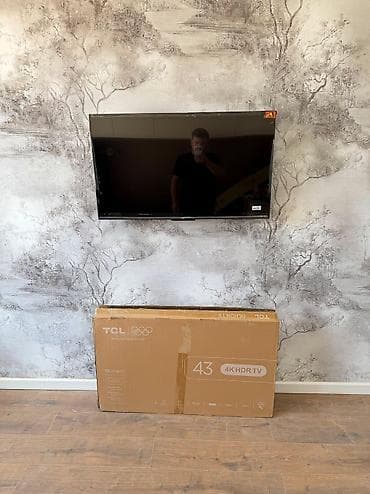 Телевизор TCL 43" 4K HDR (Google TV) - Диагональ: 43 дюйма - at lalafo.kg Телевизор TCL 43" 4K HDR (Google TV) - Диагональ: 43 дюйма -
