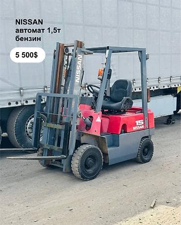 Погрузчик, Nissan, Колесный, Вилочный at lalafo.kg Погрузчик, Nissan, Колесный, Вилочный