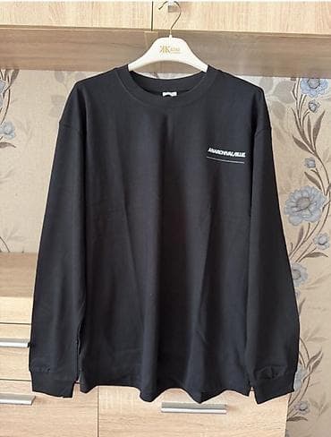 Лонгслив, цвет - Черный, XL at lalafo.kg Лонгслив, цвет - Черный, XL