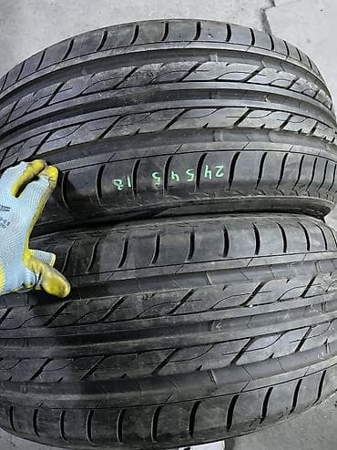 Шины 245 / 45 / R 18, Лето, Б/у, Пара, Легковые, Япония, Bridgestone at lalafo.kg Шины 245 / 45 / R 18, Лето, Б/у, Пара, Легковые, Япония, Bridgestone