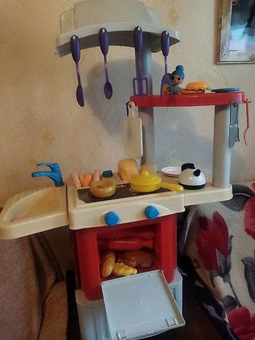 Беловодск Детская игровая кухня с посудой и продуктами, фирмы полесье lalafo.kg да — 2 Беловодск Детская игровая кухня с посудой и продуктами, фирмы полесье — 2