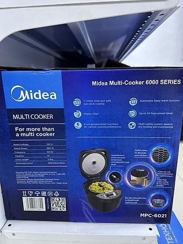 🔥 Мультиварка Midea 6000 серии (MPC-6021) Умная помощница на кухне — at lalafo.kg — 2 🔥 Мультиварка Midea 6000 серии (MPC-6021) Умная помощница на кухне — — 2