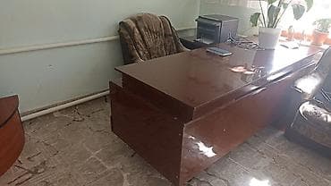 Офис шкафтары: Стол руководителя ( Чолпоната) lalafo.kg да — 3 Офис шкафтары: Стол руководителя ( Чолпоната) — 3