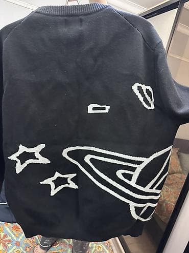 JAC: Мужской свитер, L, Новый, цвет - Черный, Самовывоз at lalafo.kg — 5 JAC: Мужской свитер, L, Новый, цвет - Черный, Самовывоз — 5