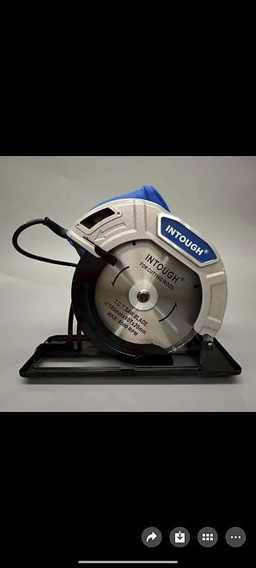 Циркулярная пила INTOUGH для распила древесины. - Назначение: быстрый lalafo.kg да Циркулярная пила INTOUGH для распила древесины. - Назначение: быстрый