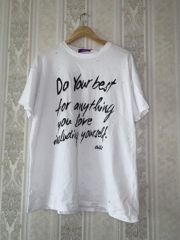 Модная белая фудболка с дырочками Новая
Стандарт до 48
600 с
хб at lalafo.kg Модная белая фудболка с дырочками Новая
Стандарт до 48
600 с
хб