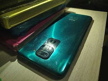 Redmi, Redmi Note 9, Б/у, 64 ГБ, цвет - Синий, 2 SIM at lalafo.kg Redmi, Redmi Note 9, Б/у, 64 ГБ, цвет - Синий, 2 SIM