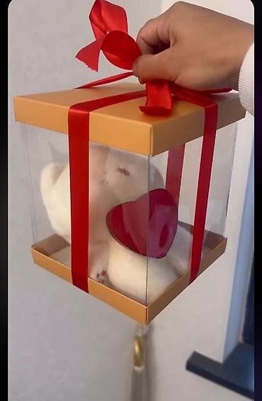 Подарочный набор для признания в любви/предложения: - Мягкий плюшевый at lalafo.kg Подарочный набор для признания в любви/предложения: - Мягкий плюшевый