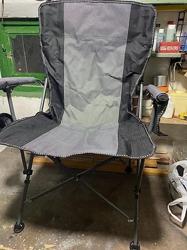 Тигүүчүлөр үчүн отургучтар: Жүрүшкө арналган бүктөлмө отургуч, Башка материал, түсү - Боз lalafo.kg да — 1 Тигүүчүлөр үчүн отургучтар: Жүрүшкө арналган бүктөлмө отургуч, Башка материал, түсү - Боз — 1