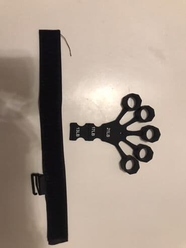 Эспандер для пальцев и предплечий + ремешок-фиксатор. Описание: - at lalafo.kg Эспандер для пальцев и предплечий + ремешок-фиксатор. Описание: -