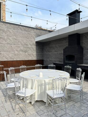 Выездные банкеты | Оформители | Аренда столов, Аренда стульев, Аренда посуды at lalafo.kg Выездные банкеты | Оформители | Аренда столов, Аренда стульев, Аренда посуды