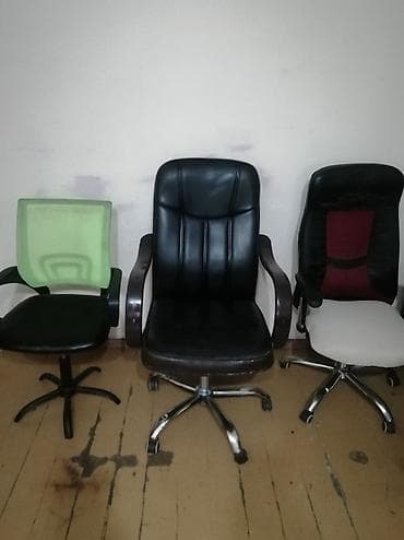 Офисное кресло, Б/у, С колесиками, Самовывоз at lalafo.kg Офисное кресло, Б/у, С колесиками, Самовывоз