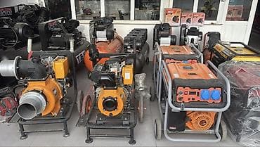 Дизельные и бензиновые электростанции, мотопомпы и поршневые at lalafo.kg Дизельные и бензиновые электростанции, мотопомпы и поршневые