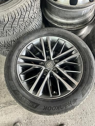Колеса в сборе 225 / 55 / R 17, Лето, Б/у, Запаска, Легковые, Литые, отверстий - 5 at lalafo.kg — 1 Колеса в сборе 225 / 55 / R 17, Лето, Б/у, Запаска, Легковые, Литые, отверстий - 5 — 1