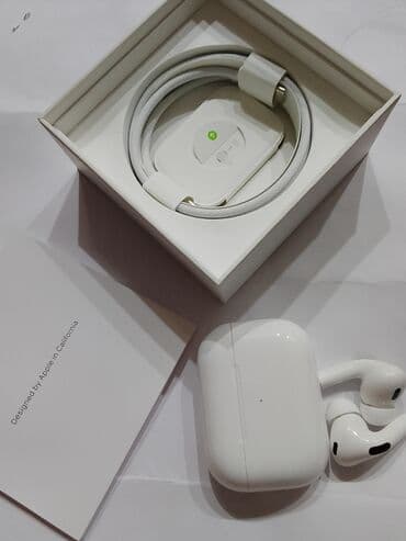 AirPods Pro2(usb-c) цвет Белый Наушники новые оригинал Apple at lalafo.kg AirPods Pro2(usb-c) цвет Белый Наушники новые оригинал Apple
