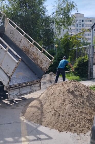 Песок, с. Баш-Кара-Суу, Насыпью, Портер at lalafo.kg Песок, с. Баш-Кара-Суу, Насыпью, Портер