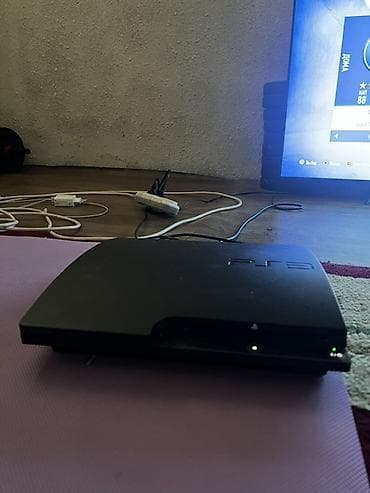 Игровая консоль Sony PlayStation 3 Slim (черный) - Модель: PS3 Slim - at lalafo.kg Игровая консоль Sony PlayStation 3 Slim (черный) - Модель: PS3 Slim -