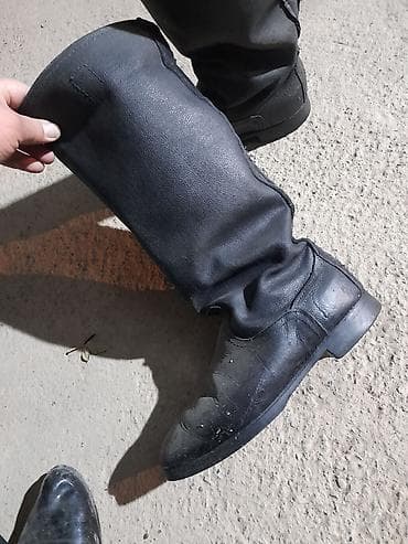 Кирзовые сапоги (портянки/берцы-кирзачи), классическая модель. - at lalafo.kg Кирзовые сапоги (портянки/берцы-кирзачи), классическая модель. -