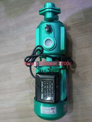 Зеленый водяной насос с черным электрическим кабелем и штепсельной at lalafo.kg Зеленый водяной насос с черным электрическим кабелем и штепсельной