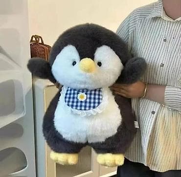 Игрушка, Мягкая игрушка, плюшевая игрушка – пингвин. Абсолютно новый at lalafo.kg Игрушка, Мягкая игрушка, плюшевая игрушка – пингвин. Абсолютно новый