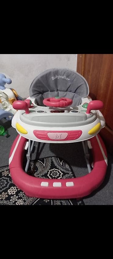 Детские ходунки Babywalker - Конструкция с широкой устойчивой базой и at lalafo.kg Детские ходунки Babywalker - Конструкция с широкой устойчивой базой и
