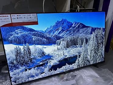 Проекторлор үчүн экрандар: Телевизоры KONKA 43 webos hub 110 см диагональ, гарантия 3 года lalafo.kg да — 4 Проекторлор үчүн экрандар: Телевизоры KONKA 43 webos hub 110 см диагональ, гарантия 3 года — 4