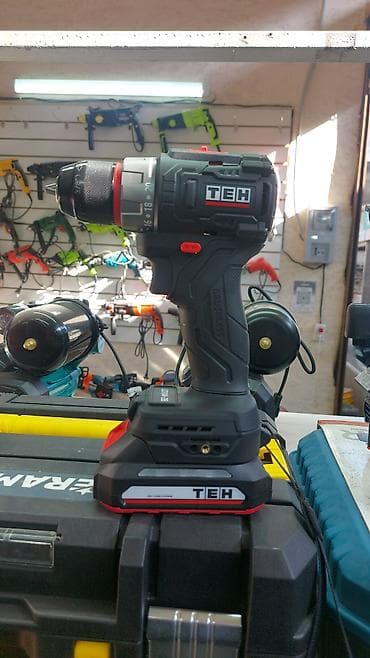 Аккумуляторная бесщеточная дрель‑шуруповерт TEH - Тип at lalafo.kg Аккумуляторная бесщеточная дрель‑шуруповерт TEH - Тип