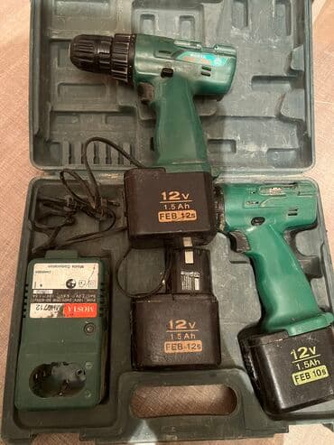 Продаю 2 шуруповерта надо батарею поменять а так рабочие at lalafo.kg Продаю 2 шуруповерта надо батарею поменять а так рабочие