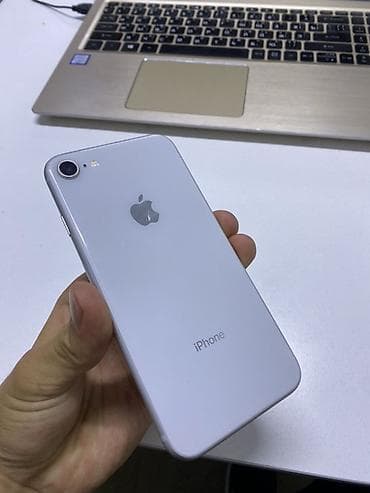 IPhone 8, 64 ГБ, цвет Silver (белый) Экран треснутый акб 78% Тач айди lalafo.kg да IPhone 8, 64 ГБ, цвет Silver (белый) Экран треснутый акб 78% Тач айди
