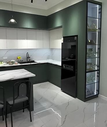 Комплексные мебельные решения под ключ: кухни, гостиные панели at lalafo.kg Комплексные мебельные решения под ключ: кухни, гостиные панели