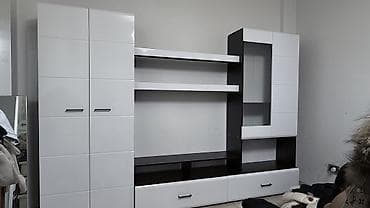 Офис эмереги: Дубал шкаф, Дубал шкаф түрү: Модулдуу, Үй, конок бөлмөсү үчүн, Колдонулган, Өзгөчөлүктөрү: Телевизор коюучу бөлүк менен lalafo.kg да — 2 Офис эмереги: Дубал шкаф, Дубал шкаф түрү: Модулдуу, Үй, конок бөлмөсү үчүн, Колдонулган, Өзгөчөлүктөрү: Телевизор коюучу бөлүк менен — 2