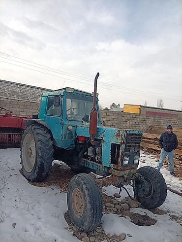 Навозоразбрасыватели: Трактор с прицепным пресс-подборщиком. - Колёсный трактор at lalafo.kg — 2 Навозоразбрасыватели: Трактор с прицепным пресс-подборщиком. - Колёсный трактор — 2
