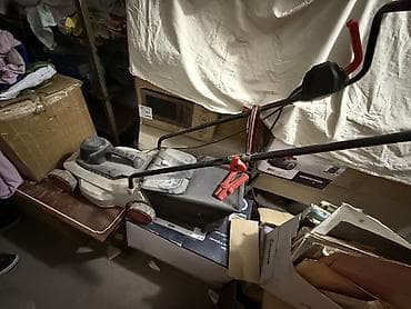 Электрическая газонокосилка с травосборником б/у - Тип at lalafo.kg Электрическая газонокосилка с травосборником б/у - Тип