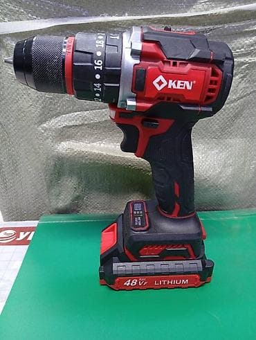 Аккумуляторная дрель‑шуруповёрт KEN - Питание: литиевый аккумулятор at lalafo.kg Аккумуляторная дрель‑шуруповёрт KEN - Питание: литиевый аккумулятор