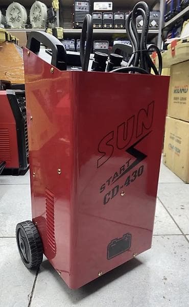 Пуско-зарядное устройство SUN START CD-430 - Тип: мощный at lalafo.kg Пуско-зарядное устройство SUN START CD-430 - Тип: мощный