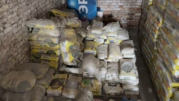 Штукатурка Гипсовая, Машинного нанесения, Для пола at lalafo.kg Штукатурка Гипсовая, Машинного нанесения, Для пола