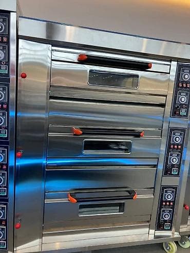 🔥 Газовая 3-ярусная пекарская печь (3 независимые камеры) Продаётся lalafo.kg да — 1 🔥 Газовая 3-ярусная пекарская печь (3 независимые камеры) Продаётся — 1