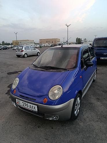 Daewoo Matiz: 2007 г., 1 л, Механика, Бензин, Хэтчбэк at lalafo.kg Daewoo Matiz: 2007 г., 1 л, Механика, Бензин, Хэтчбэк