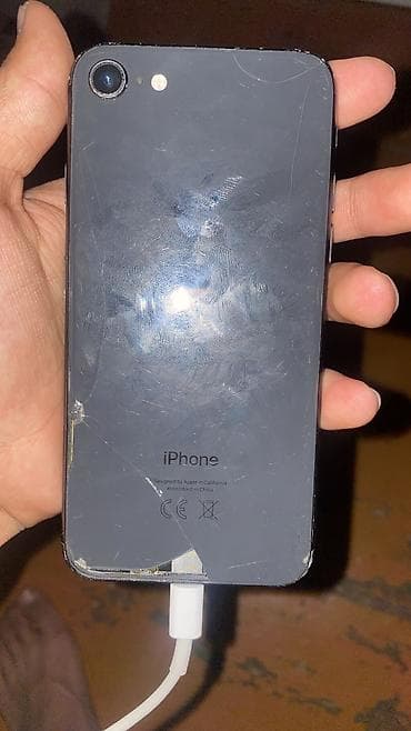 IPhone 8, Б/у, 64 ГБ, Черный, 100 % at lalafo.kg IPhone 8, Б/у, 64 ГБ, Черный, 100 %