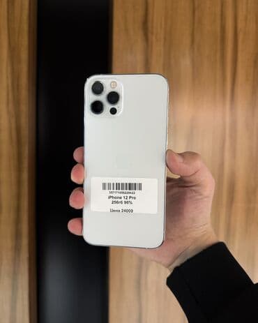 IPhone 12 Pro, Б/у, 256 ГБ, Белый, 96 % at lalafo.kg IPhone 12 Pro, Б/у, 256 ГБ, Белый, 96 %