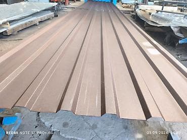 Металлочерепица: Металлочерепица и профнастил из оцинкованной стали с полимерным lalafo.kg да — 2 Металлочерепица: Металлочерепица и профнастил из оцинкованной стали с полимерным — 2