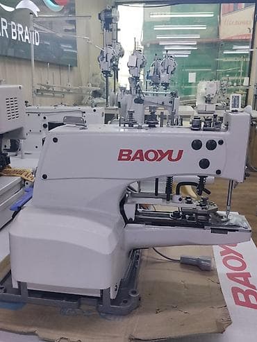 Промышленная петельная машина BAOYU (автомат для выметывания петли) - at lalafo.kg Промышленная петельная машина BAOYU (автомат для выметывания петли) -