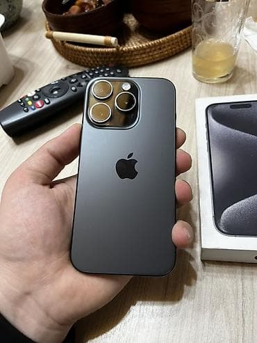 IPhone 15 Pro, 256 ГБ, Black Titanium, Коробка at lalafo.kg IPhone 15 Pro, 256 ГБ, Black Titanium, Коробка
