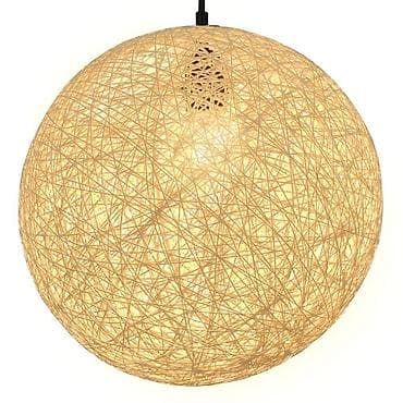 Подвесной светильник-шар из ротанга 30см 1900 50см 4000 70см 9400 at lalafo.kg — 3 Подвесной светильник-шар из ротанга 30см 1900 50см 4000 70см 9400 — 3