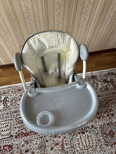 Унаа түрүндөгү керебеттер: Тамактандыруучу отургуч, Колдонулган, Башка бренд, Пластик, Трансформер, түсү - Боз, Өзү алып кетүү lalafo.kg да — 8 Унаа түрүндөгү керебеттер: Тамактандыруучу отургуч, Колдонулган, Башка бренд, Пластик, Трансформер, түсү - Боз, Өзү алып кетүү — 8