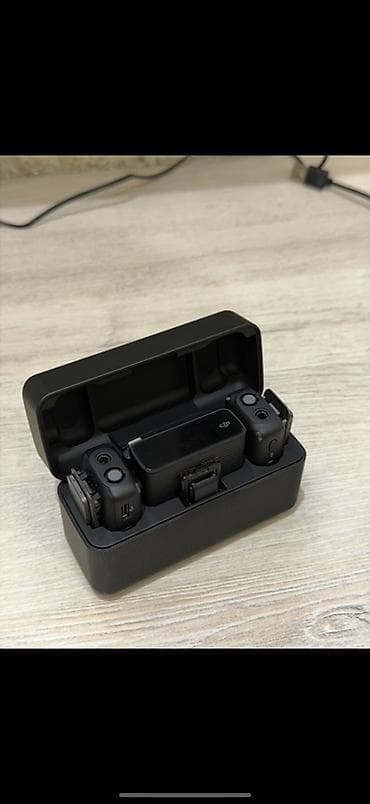 DJI Mic (2 TX + 1 RX) в зарядном кейсе - Беспроводная система записи at lalafo.kg DJI Mic (2 TX + 1 RX) в зарядном кейсе - Беспроводная система записи