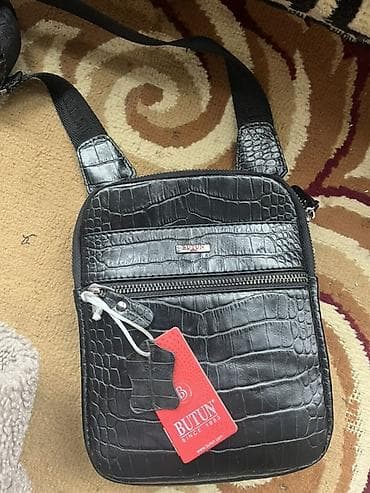 Мужская сумка через плечо BUTUN - Материал: натуральная кожа с at lalafo.kg Мужская сумка через плечо BUTUN - Материал: натуральная кожа с