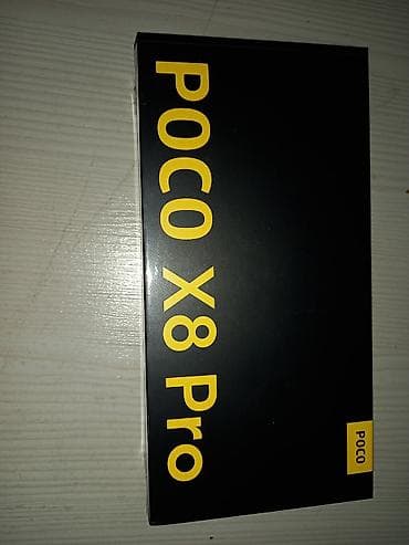 Poco X8 Pro, Жаңы, 256 ГБ, түсү - Кара, 2 SIM lalafo.kg да Poco X8 Pro, Жаңы, 256 ГБ, түсү - Кара, 2 SIM